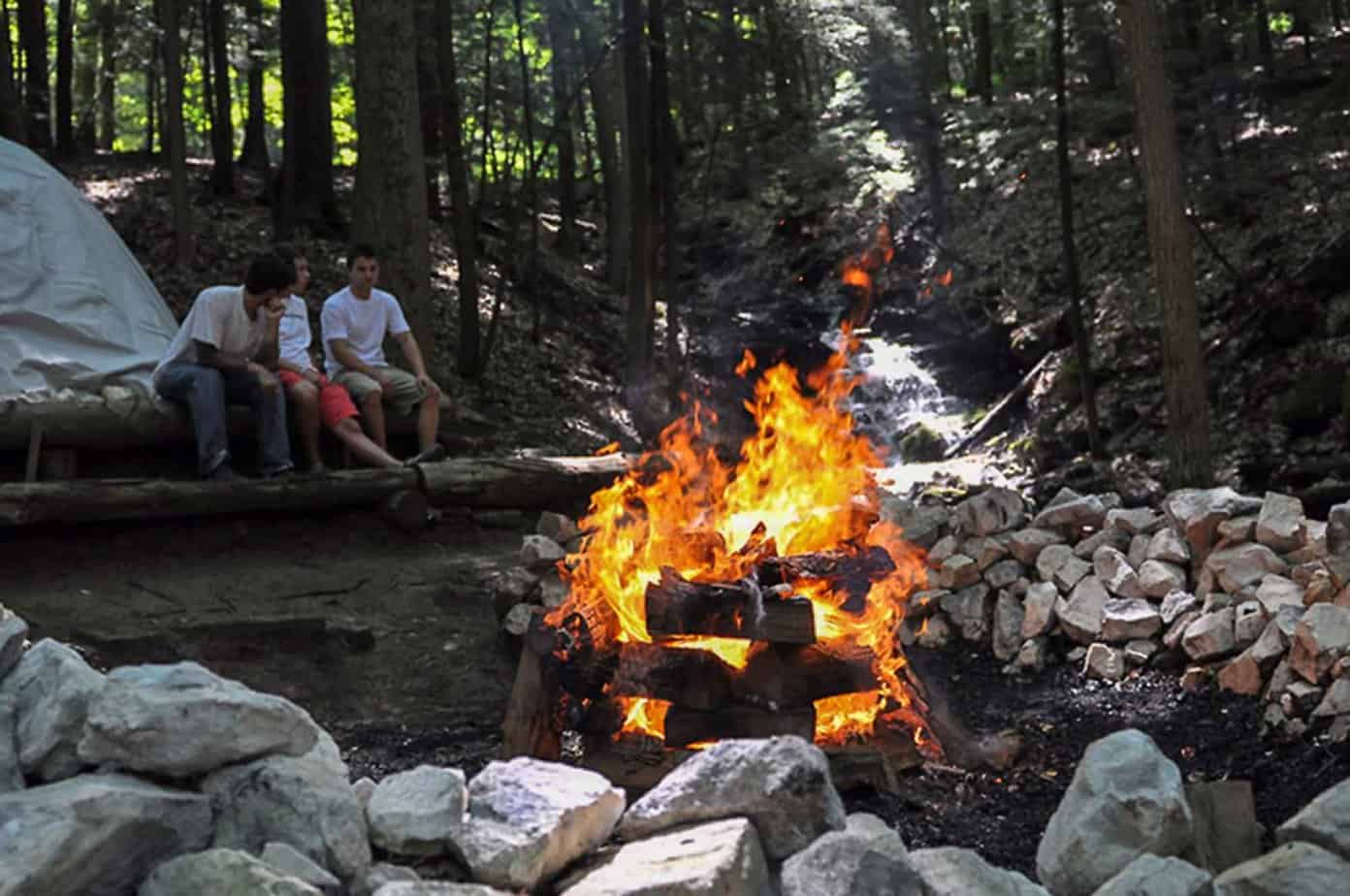 Wilderness therapy rehab program for young adults.