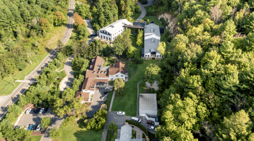 Aerial View of Canaan Outdoors 2022