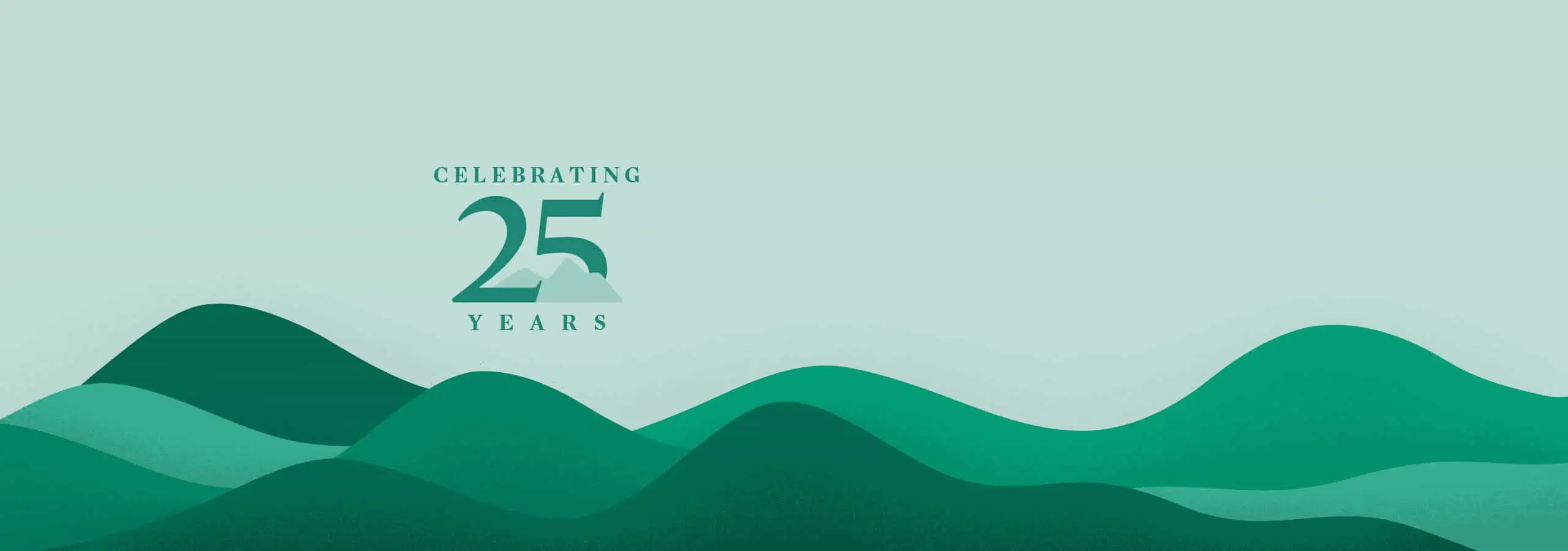 25th Anniversary Banner
