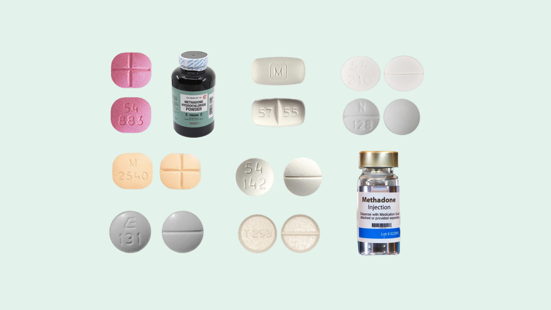 forms of methadone