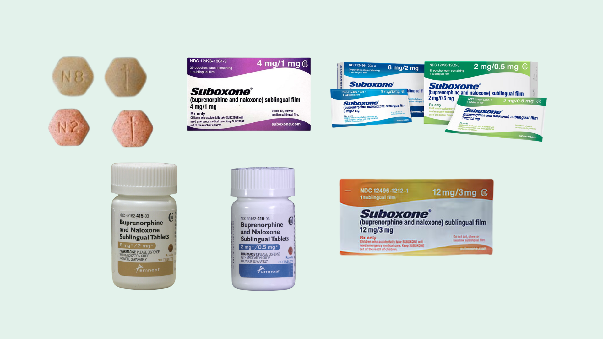 forms of suboxone